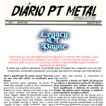 Diário PT Metal - Newsletter #2